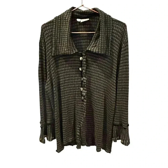 Papike People black button up sweater size M - Picture 1 of 13